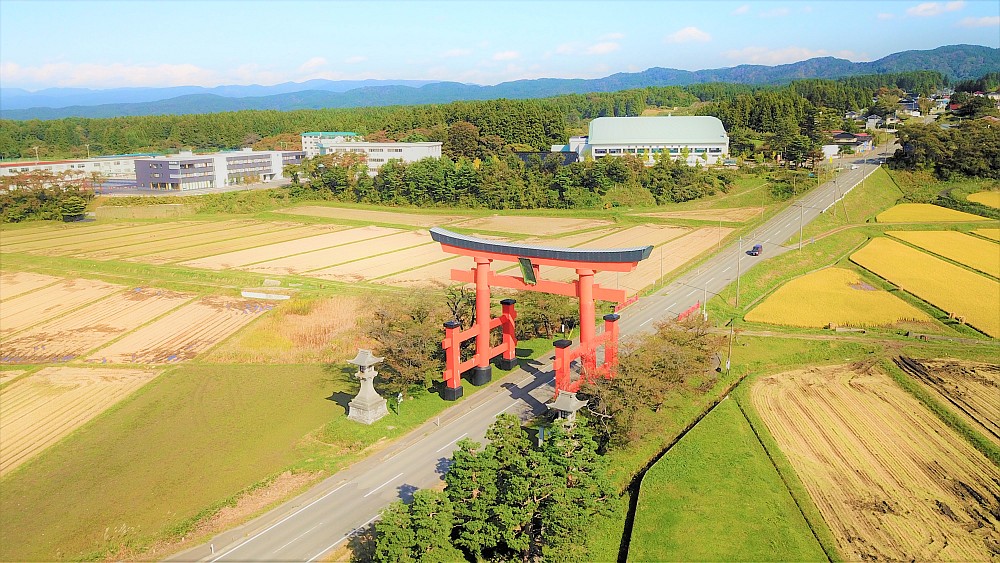 羽黒・大鳥居